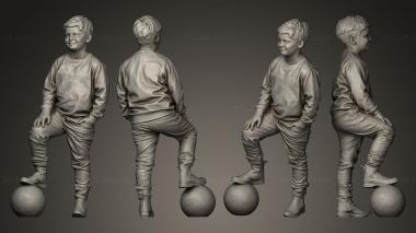 Figurines of people Floris 3d model